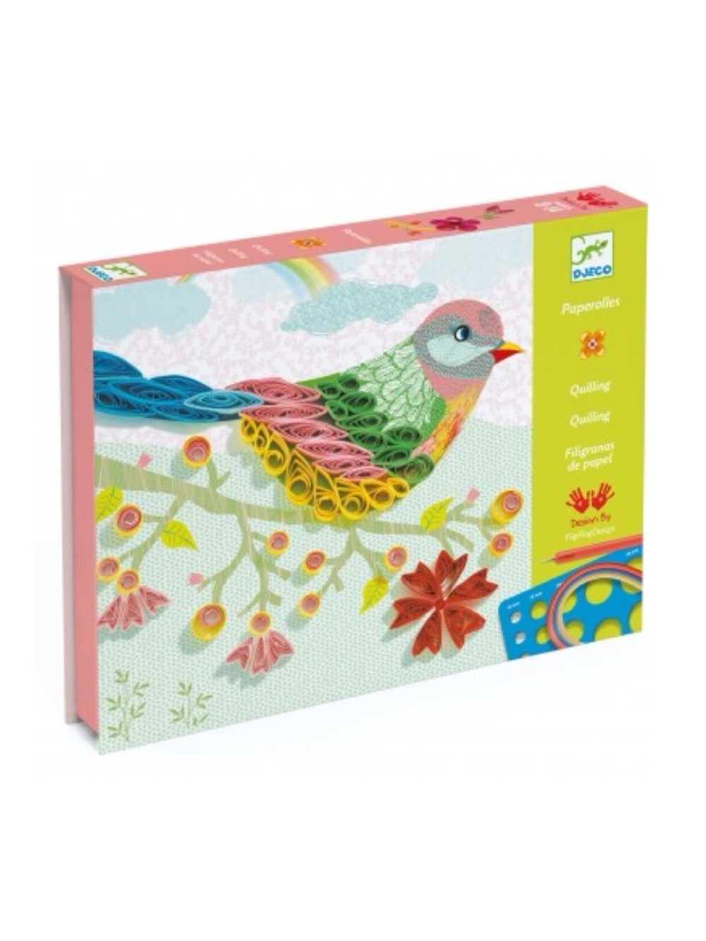 NEW! Djeco Kids Paper Quilling Craft Kit | 8 YRS+